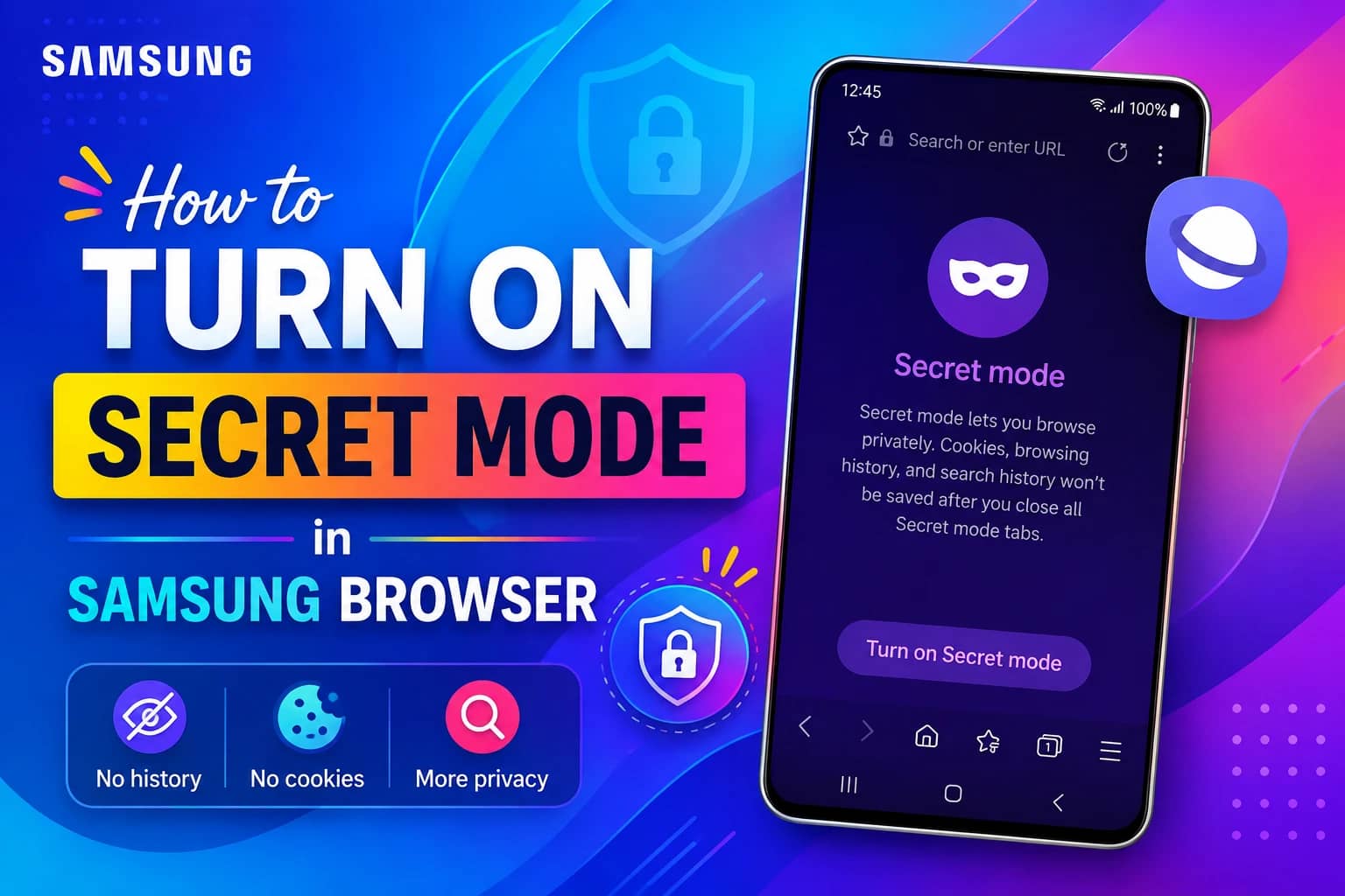 How to Turn On Secret Mode in Samsung Browser