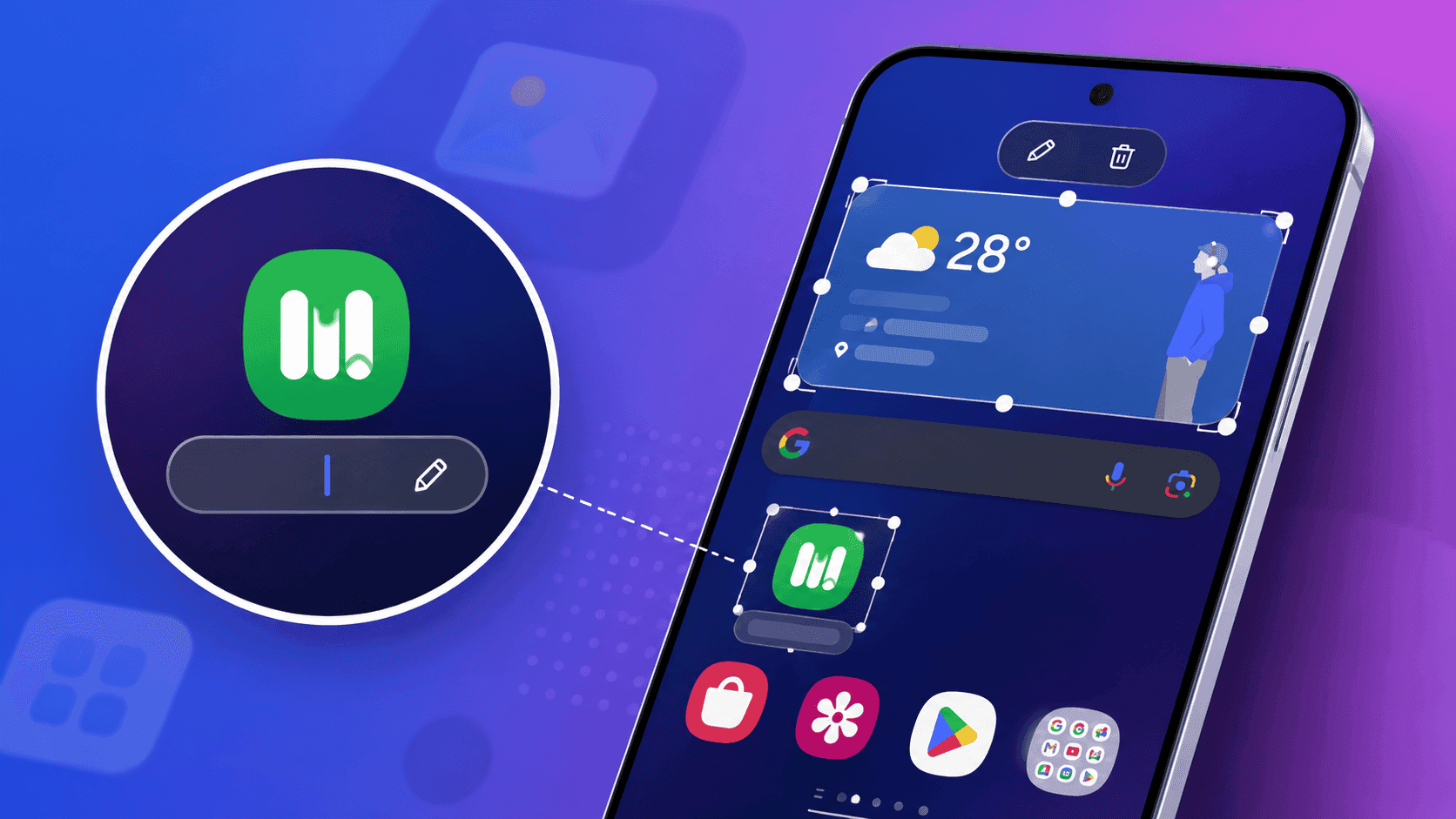 How to Edit App and Widget Names on Samsung Galaxy Phones